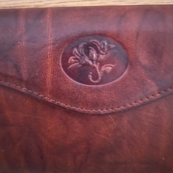 Buxton Genuine Leather Brown Wallet - Picture 3 of 6